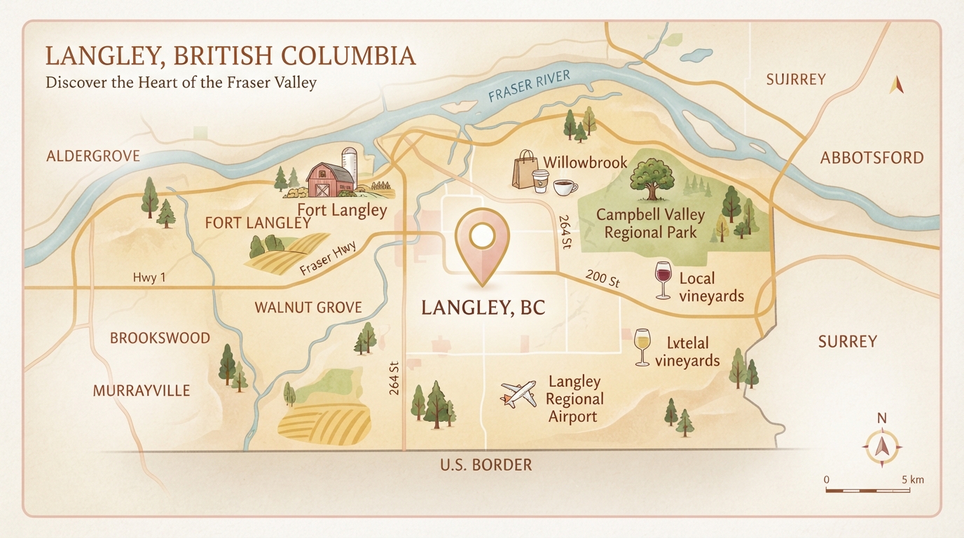 Data Lynx HQ location — 21852 16 Ave, Langley Township, BC