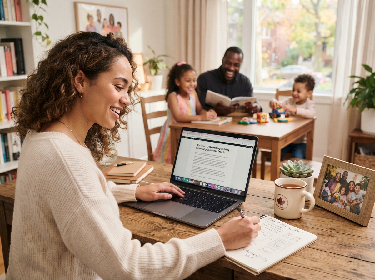 Content creation workspace