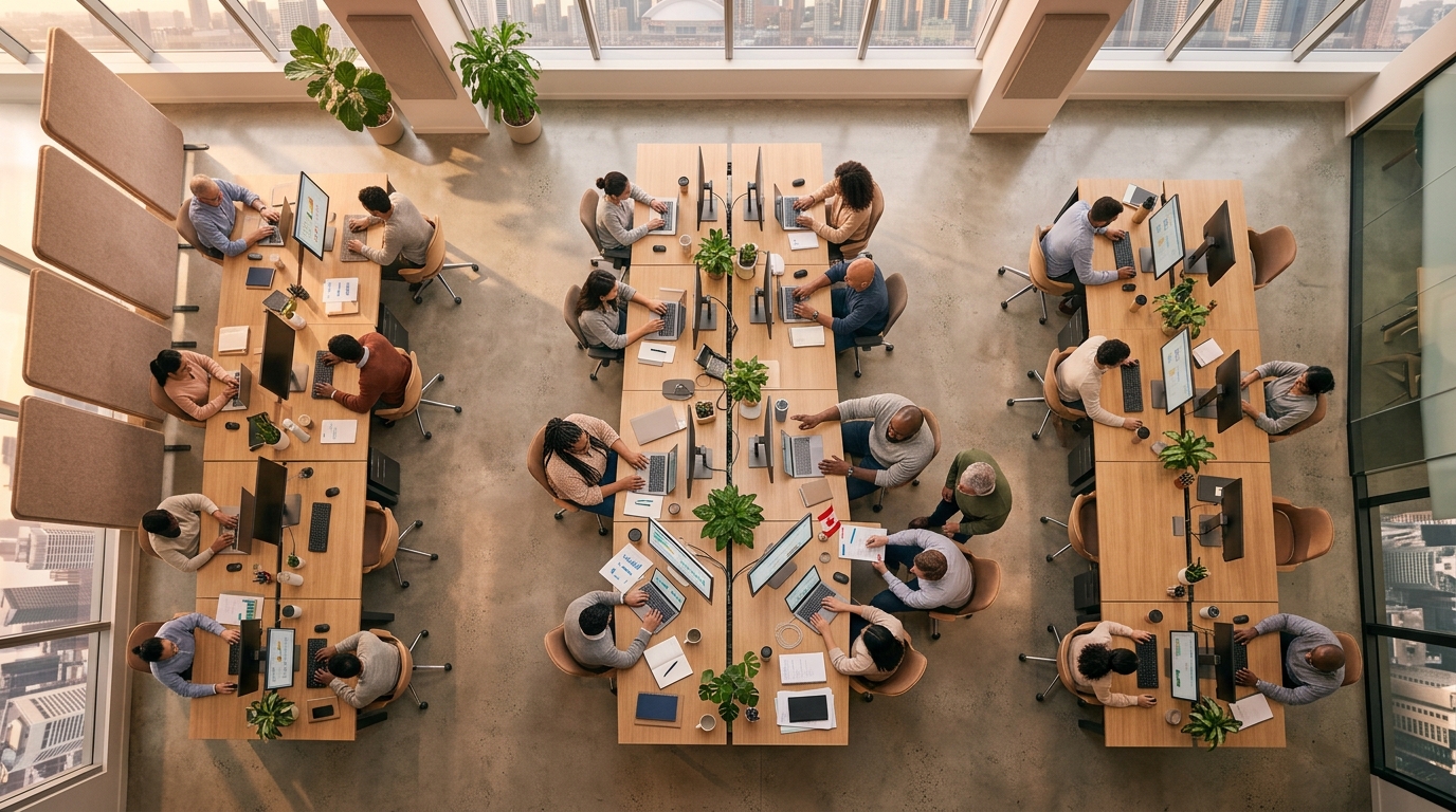 Business team collaboration